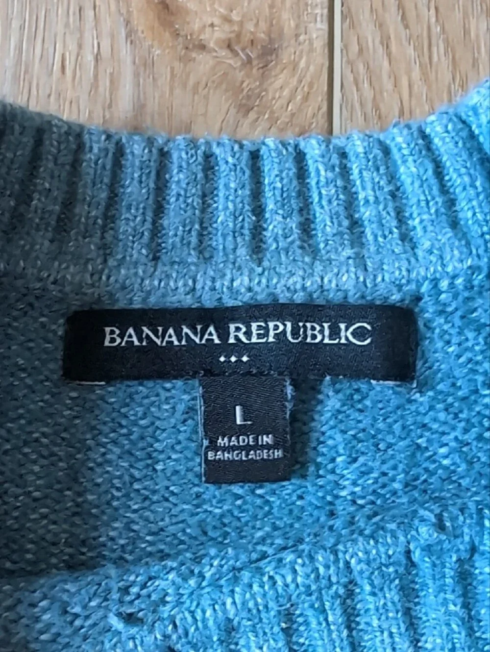 Banana Republic Light Blue Crewneck Sweater